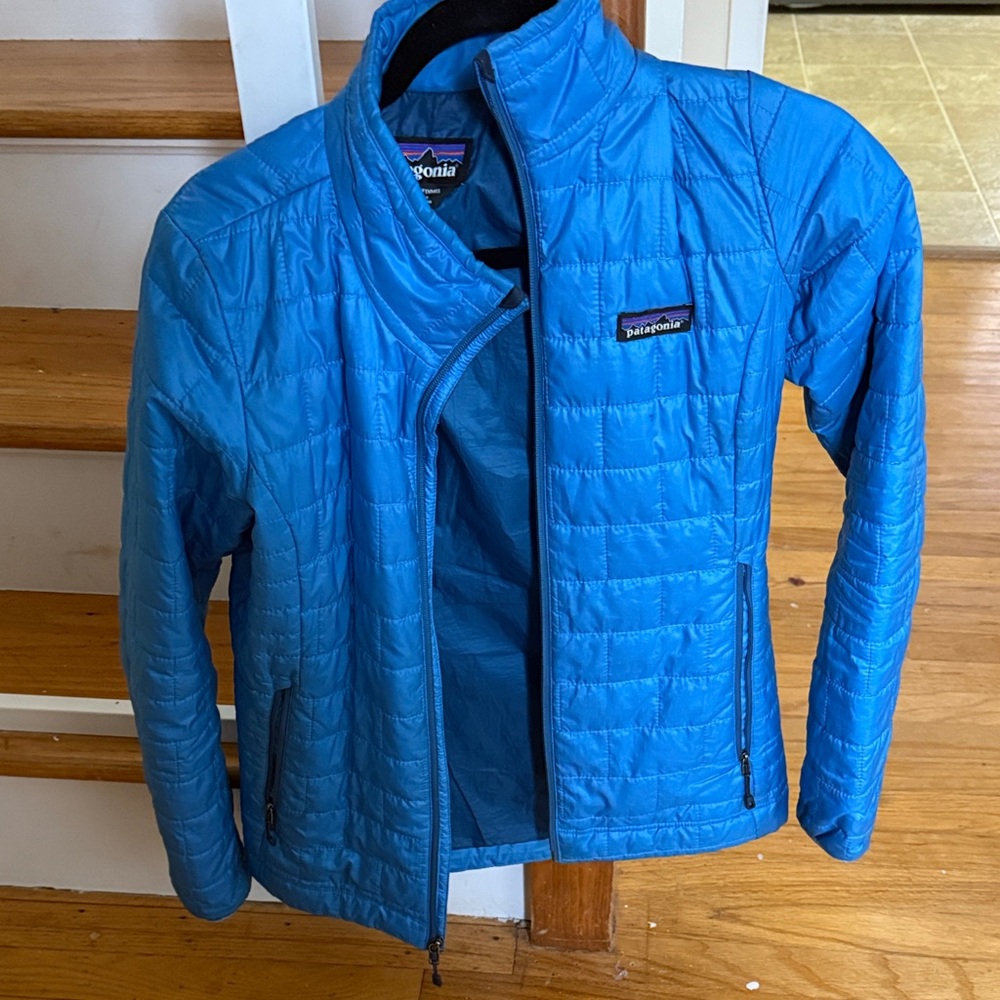 Patagonia Vibrant Blue Quilted Jacket